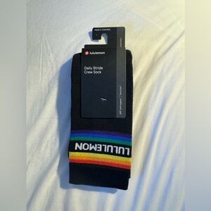 NWT Lululemon Daily Stride Crew Socks